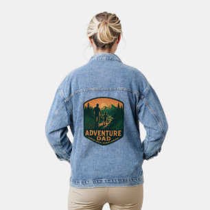 Chaqueta Vaquera Camiseta Adventure Dad – Senderismo al aire libre 