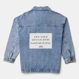 Chaqueta Vaquera Camiseta   Añadir su propio diseño