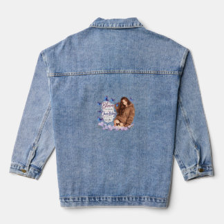 Chaqueta Vaquera Camiseta Butterfly Girl Bloom in Your Own Way