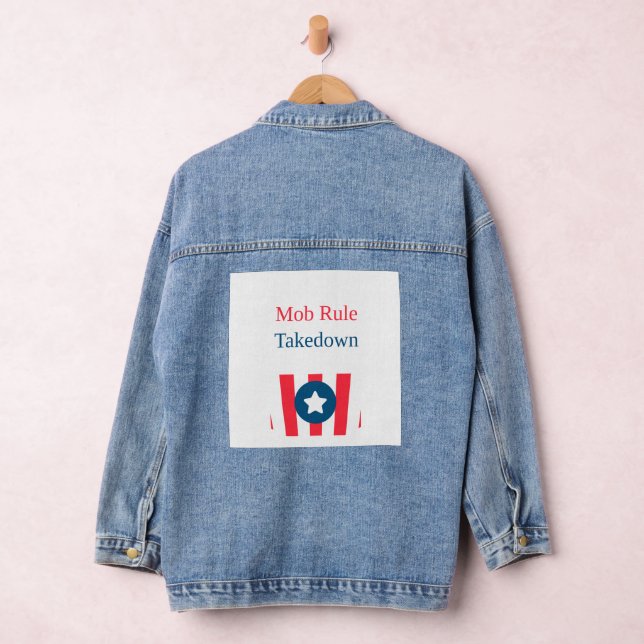 Chaqueta Vaquera camiseta casual elegante (Hangar)