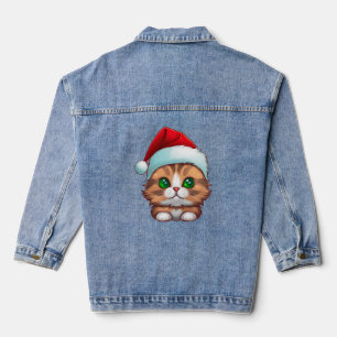 Chaqueta Vaquera Camiseta Clásica de Camiseta Clásica para Navidade