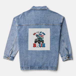 Chaqueta Vaquera Camiseta de Camión Monstruo Dinosaurio Divertida 4