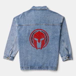 Chaqueta Vaquera Camiseta de Espíritu Guerrero