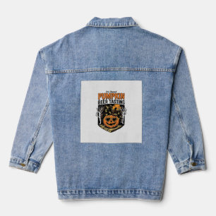 Chaqueta Vaquera Camiseta de evento de Halloween vintage de degusta