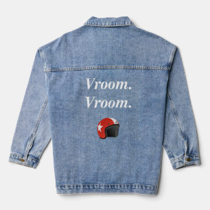 Chaqueta Vaquera Camiseta de moto Vroom para mujeres