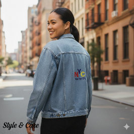 Chaqueta Vaquera Camiseta de Nueva York