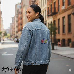 Chaqueta Vaquera Camiseta de Nueva York