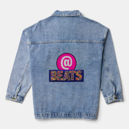Chaqueta Vaquera Camiseta de ritmos de batería