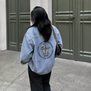 Chaqueta Vaquera Camiseta Gráfica Retro Vintage de Patinadores de l