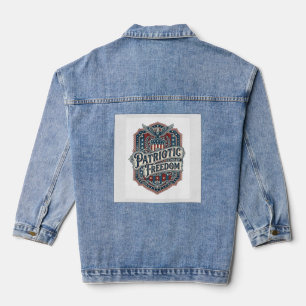 Chaqueta Vaquera Camiseta gráfica vectorial de gospel country patri