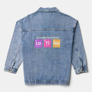 Chaqueta Vaquera Camiseta Latina Gift, Camisetas Chicana, Energía L