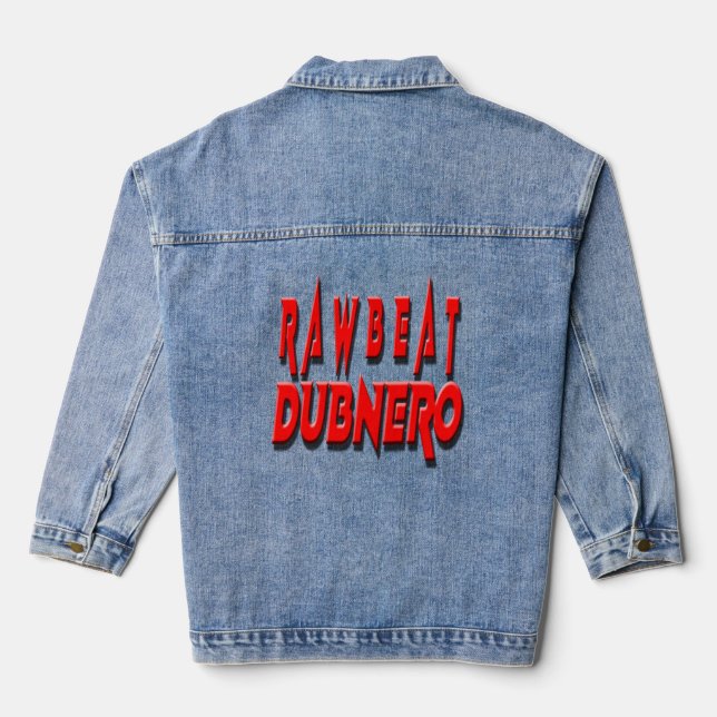 Chaqueta Vaquera Camiseta oficial de RAWBEAT DUBNERO (Reverso )