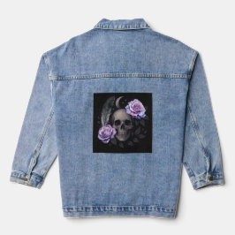 Chaqueta Vaquera Camiseta PURPLE SKULL