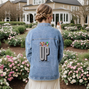 Chaqueta Vaquera Camiseta triblend 'UP No J. No X. No problema'