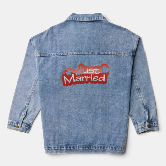 Chaqueta Vaquera Camisetas recién casados - bodas matrimoniales