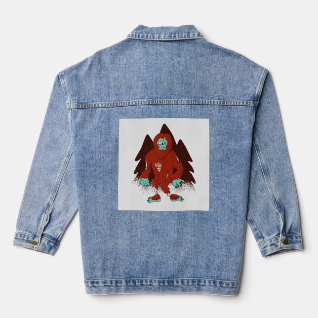 Chaqueta Vaquera Campamento de Halloween (Reverso )