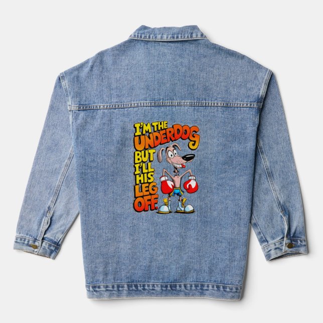 Chaqueta Vaquera "Campeón perdedor" (Reverso )