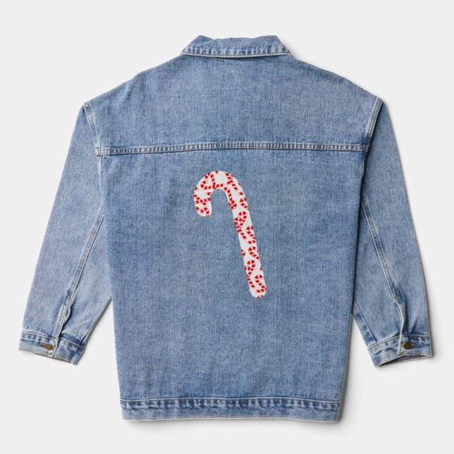Chaqueta Vaquera Candy Canes (Reverso )