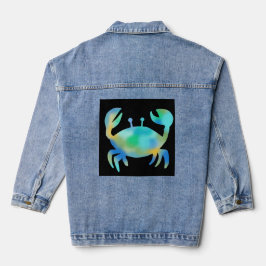 Chaqueta Vaquera Cangrejo neón