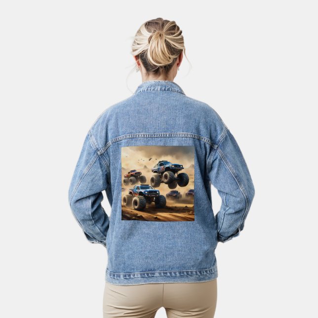 Chaqueta Vaquera Caos de Camiones Monstruo,  (Modelo)