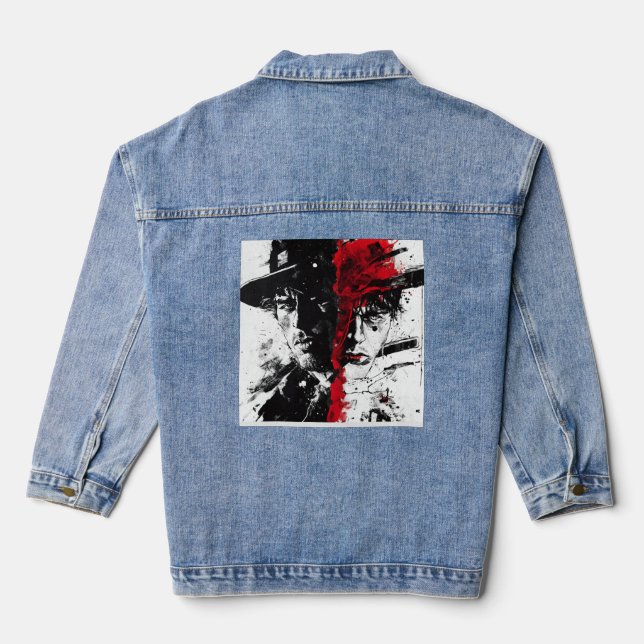 Chaqueta Vaquera Cara de dos mundos (Reverso )
