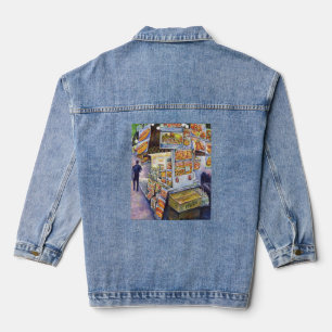 Chaqueta Vaquera Carga de trabajo artística extraordinaria