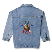 *Chaqueta Patriótica Eagle USA FAFO Denim
