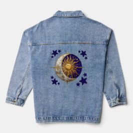 Chaqueta Vaquera Chaquetón de Denim Celestial Caprichoso Cielos Enc