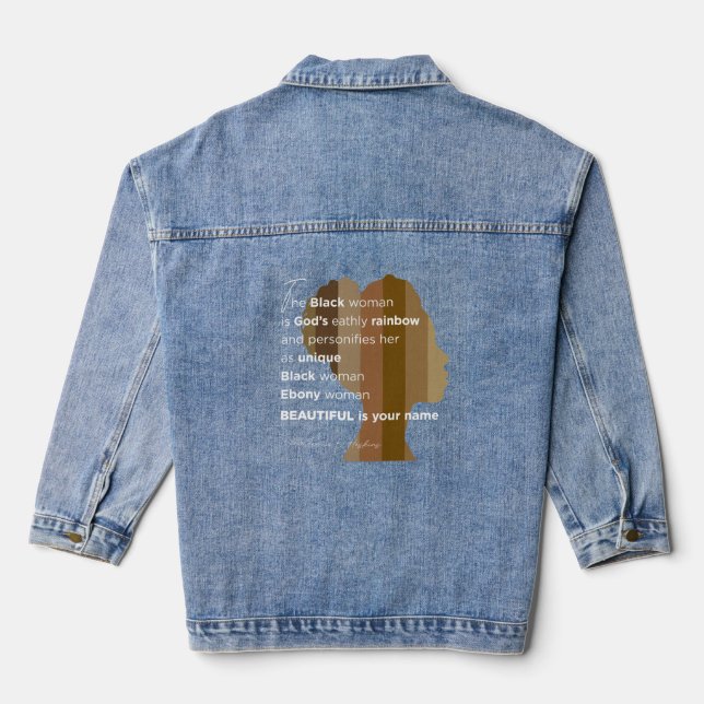 Chaqueta Vaquera Chaquetón de mezclilla (Reverso )