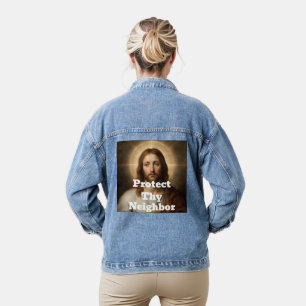 Chaqueta Vaquera Chaquetón de mezclilla Protect Thy Neighbor