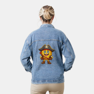 Chaqueta Vaquera CheeseSunny Pirata – Camiseta Kawaii Adorable