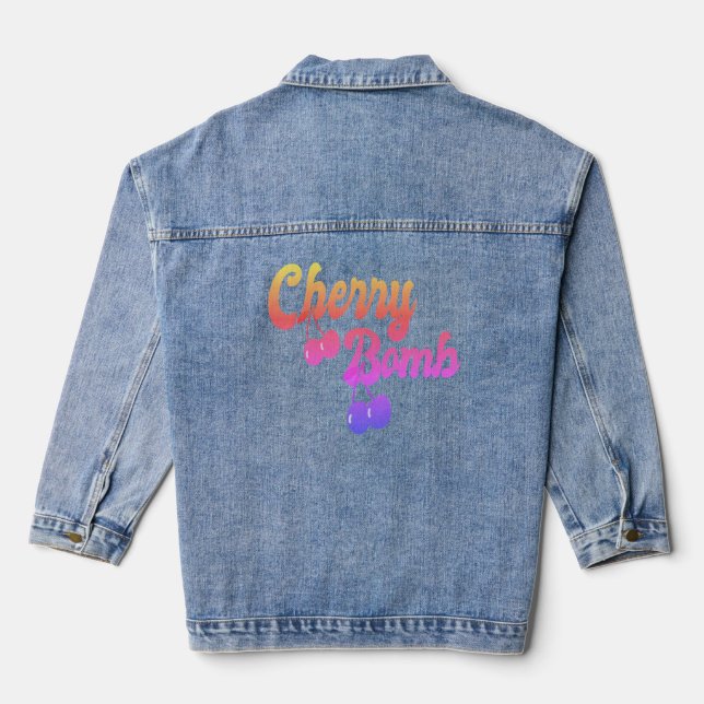 Chaqueta Vaquera Cherry Bomb (Reverso )