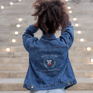 Chaqueta Vaquera Cherry on Top   Dama de Honor Bridesmaid 