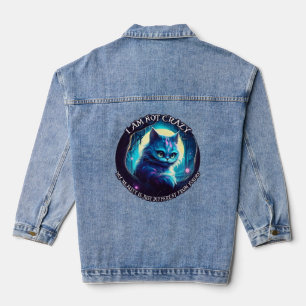 Chaqueta Vaquera Cheshire Cat No estoy loco