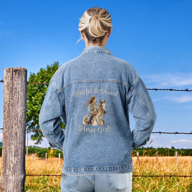 Chaqueta Vaquera Chica de caballos personaliza a Jean (Subido por el creador)