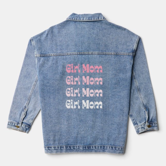 Chaqueta Vaquera Chica Mom Jean Jacket (Reverso )