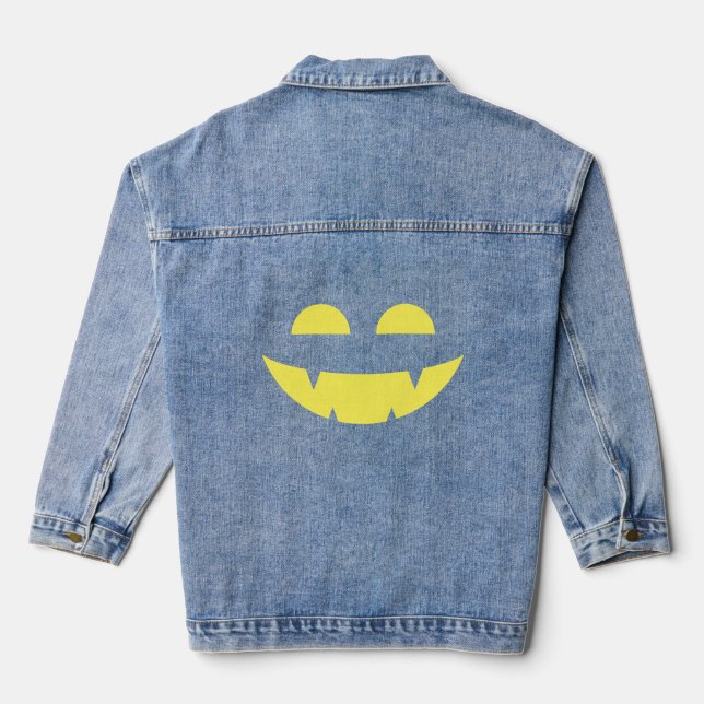 Chaqueta Vaquera chica "Sonríe" (Reverso )