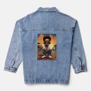 Chaqueta Vaquera Chris Rock: Boondocks Street Talk