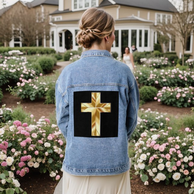 Chaqueta Vaquera CHRISTIAN Denim jacket CROSS (Reverso Boda)