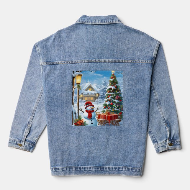 Chaqueta Vaquera Christmas Denim Jacket (Reverso )