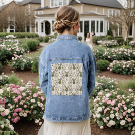 Chaqueta Vaquera Ciervo Tribal Boho, Soñando con Ciervos