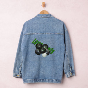 Chaqueta Vaquera Cinco Bolas De Césped Y Jack, Damas Denim Jacket