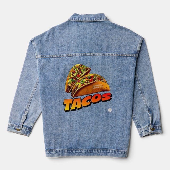 Chaqueta Vaquera Cinco de Taco - Cinco de Mayo (Reverso )