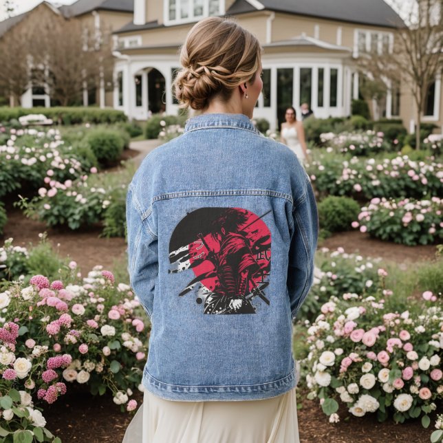 Chaqueta Vaquera Cita motivacional (Reverso Boda)