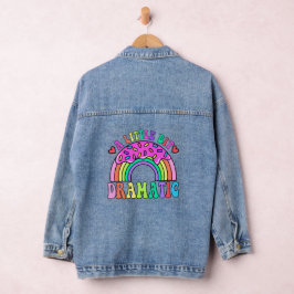 Chaqueta Vaquera Citas humorísticas con un toque dramático y adorab
