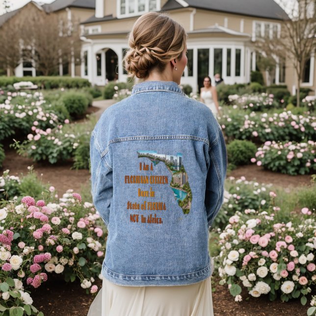 Chaqueta Vaquera Ciudadano Floridano (Reverso Boda)