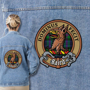 Chaqueta Vaquera Clan Baird Escudo sobre Tartán