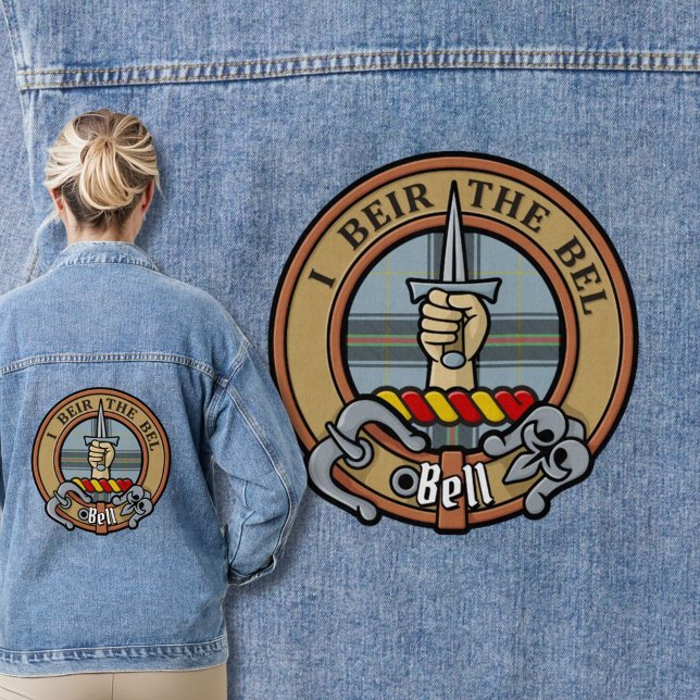 Chaqueta Vaquera Clan Bell Escudo sobre Tartán (Subido por el creador)
