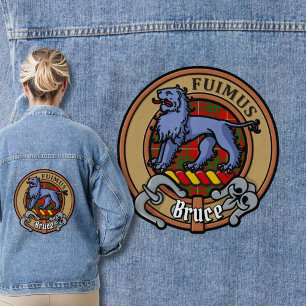 Chaqueta Vaquera Clan Bruce Escudo sobre Tartán