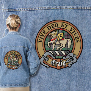 Chaqueta Vaquera Clan Craig Escudo por Tartán